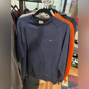 Vintage Nike Navy Blue Medium Sweatshirt